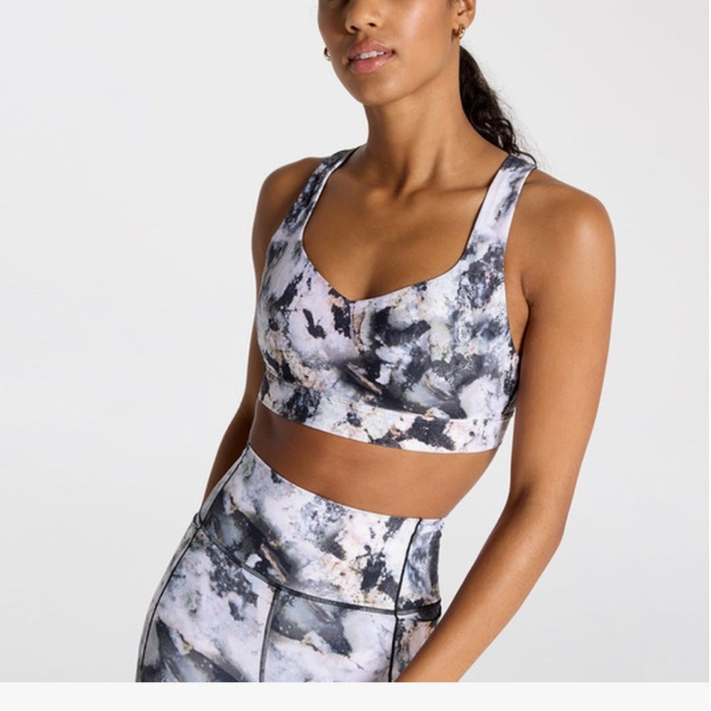 CALIA Multicolor Leggings & Sports Bra 2 piece set